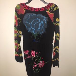 Boutique Desiqual Long-sleeved short dress